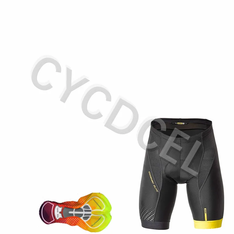 Shorts 7 Mavic, новинка, комплект из Джерси для велоспорта, мужские летние топы с коротким рукавом, дышащая одежда для велоспорта, 16D, гелевые шорты с нагрудником, спортивная одежда - Цвет: Shorts 7