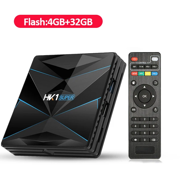 HK1 Супер Мини Android 9,0 Smart tv BOX 4 ГБ/32 ГБ/64 Гб/128 ГБ ТВ коробка HK1 RK3318 5,8 ГГц 4K WiFi медиаплеер телеприставка VS 96 макс - Цвет: 4G32G