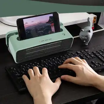 

Electric Home Heater 3 Second Fast Heating Warm Fan Office Personal Space PTC Heater With UV Light Sterilization 220V