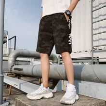 Мужские летние шорты в Корейском стиле, стильная рабочая одежда, повседневные шорты, свободные Капри, популярные брендовые шорты, спортивные штаны