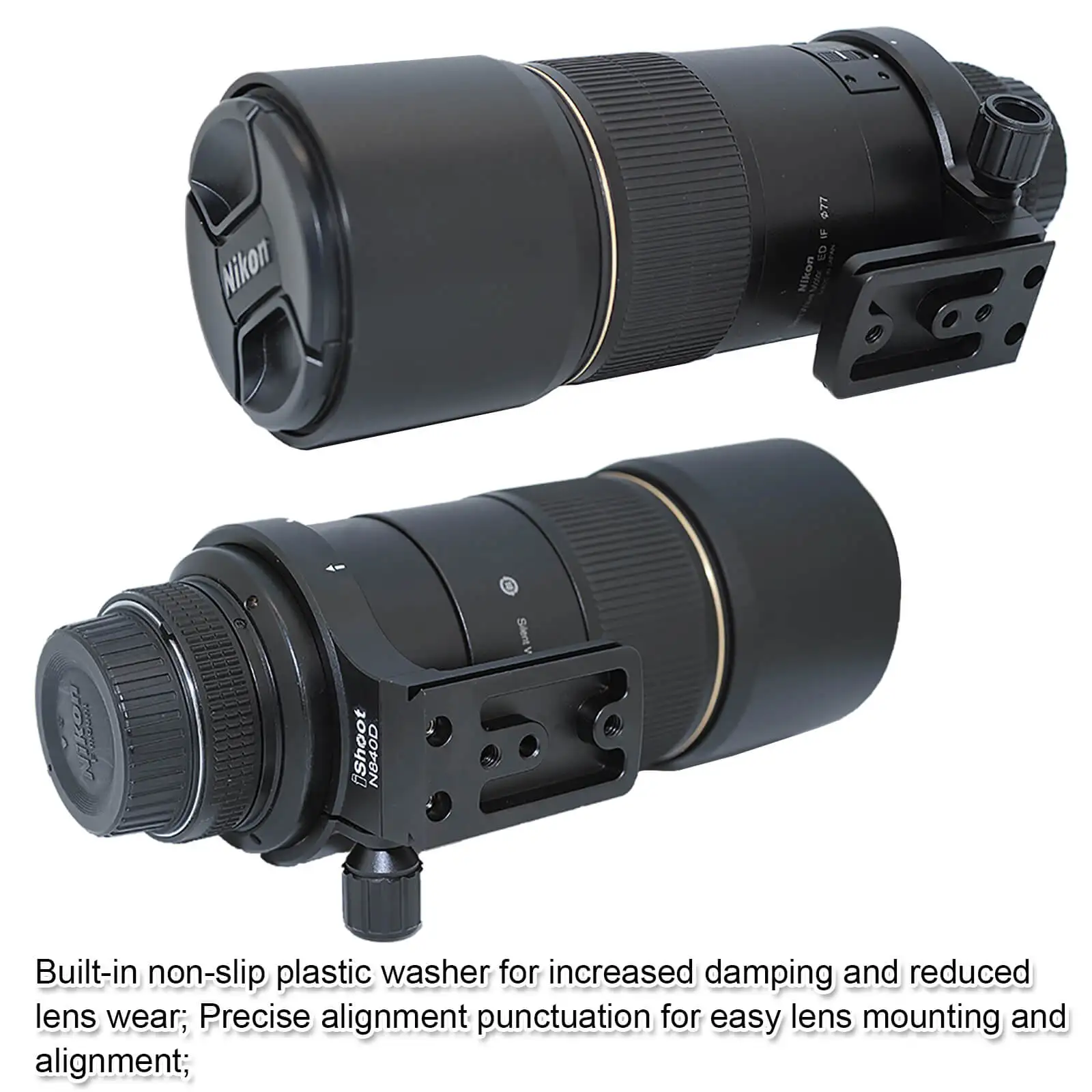 Кольцо для крепления штатива на объектив для Nikon AF VR Zoom-NIKKOR 80-400 мм f/4,5-5.6D ED объектив и Nikon AF-S NIKKOR 300 мм f/4D IF-ED