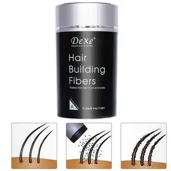 

Hair Building Fibers 22g Keratin Plant Fiber Applicator Anti Loss Thickening Hair Growth Powder Fibers intertwine with