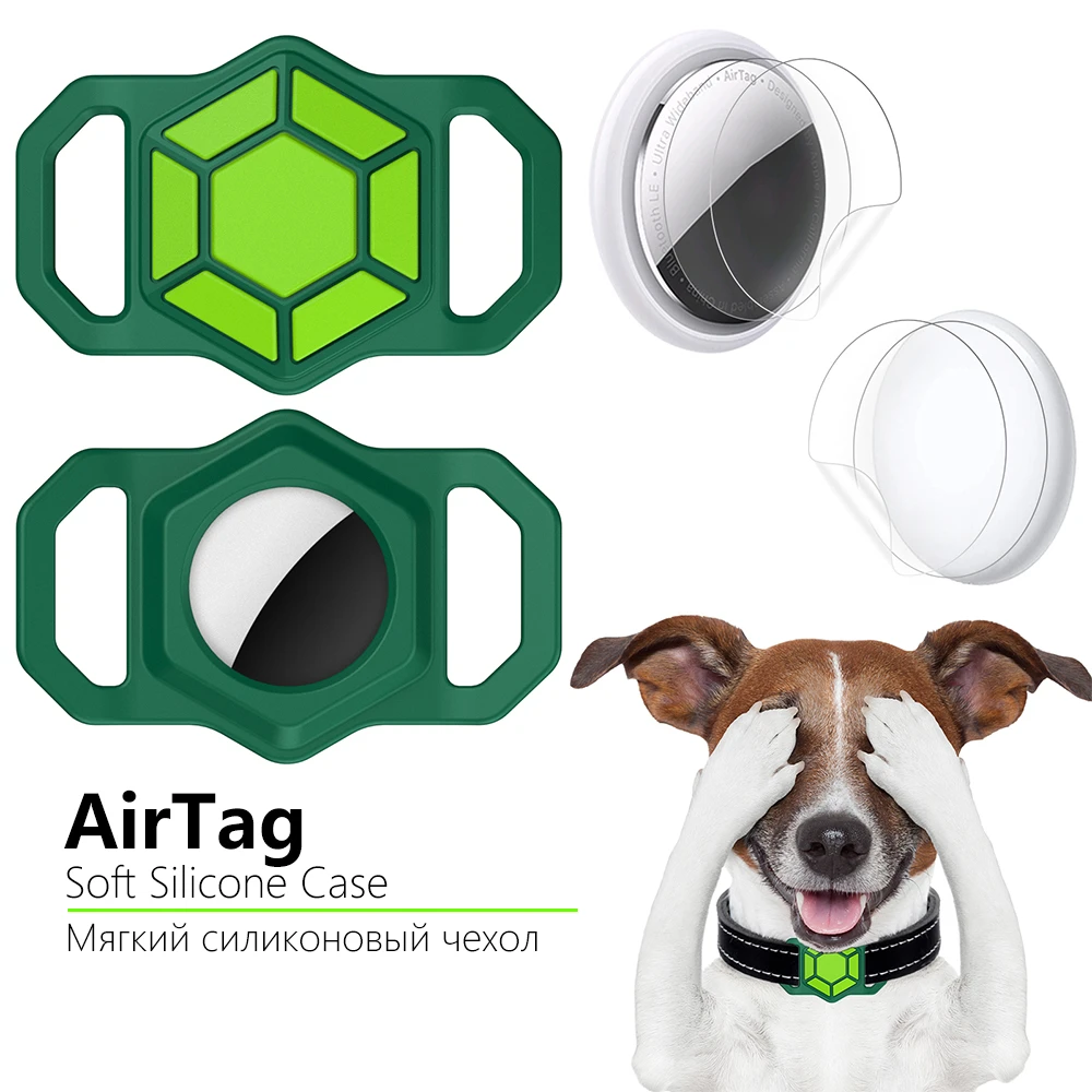 Funda protectora de silicona para mascotas, localizador GPS para Airtag de  Apple, Collar rastreador para perros, bucle Compatible con dispositivo  localizador de Airtags de Apple|Accesorios inteligentes| - AliExpress