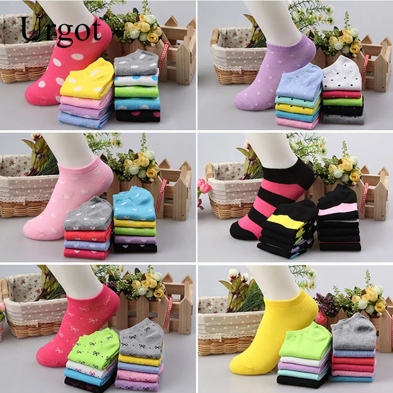 Носки женские короткие 20 шт. = 10 парт/Лот карамельные цвета|Носки| |