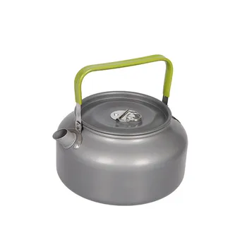 

5-6 People Portable Non-Stick Cookware Set Aluminum Alloy Pot Outdoor Camping Cookware Hiking Picnic Cooking Tools with Handle