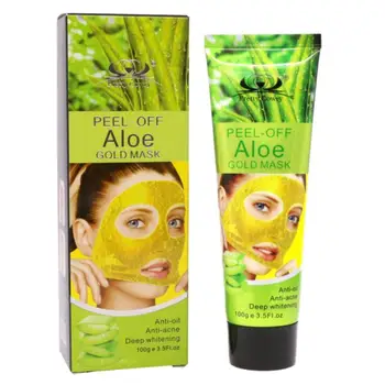 

100g Snail/Aloe Gold Mask Peel-Off Lifting Moisturizing Whitening Anti-wrinkle Tearing Mask Removing Blackhead Acne Mask TSLM1