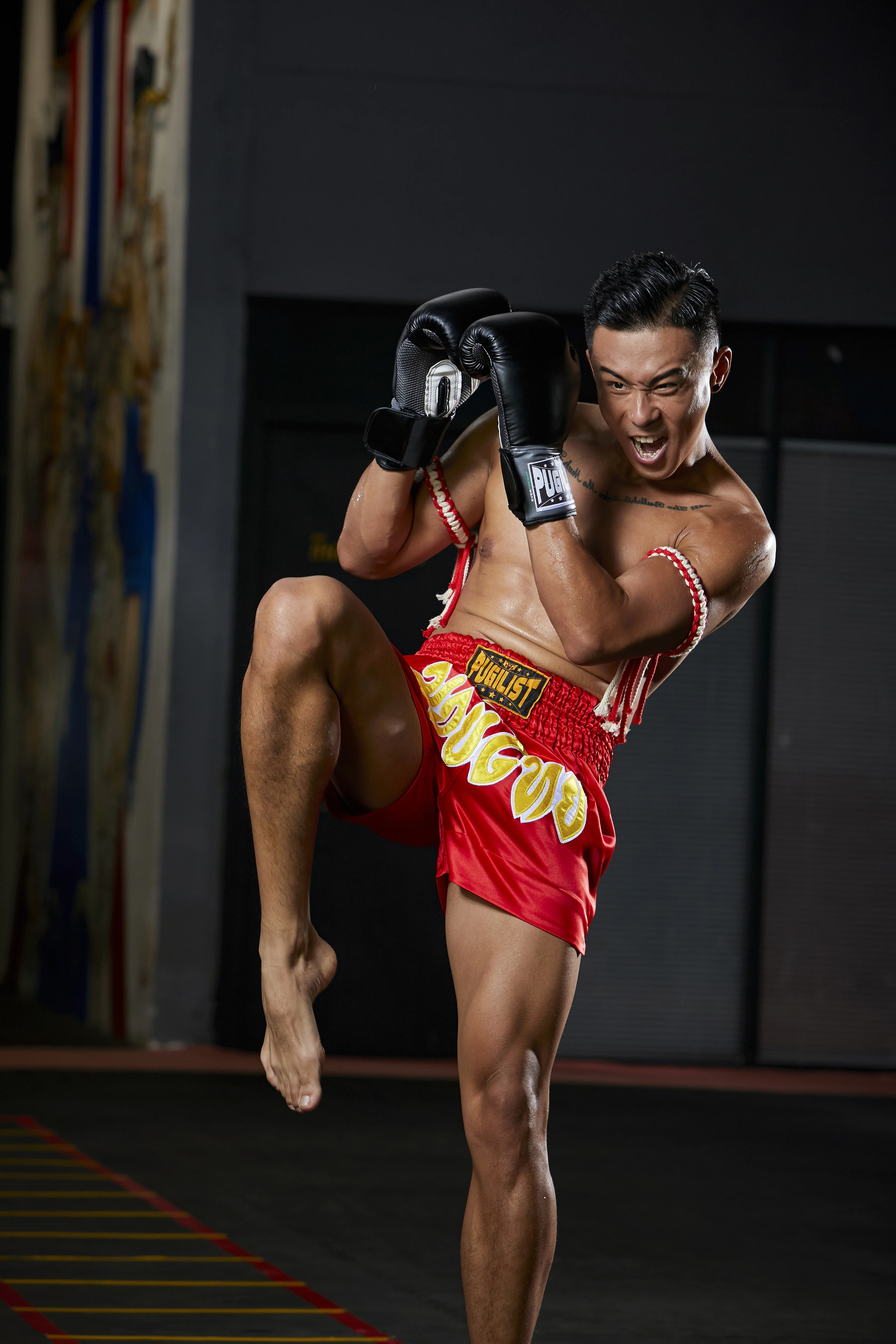 Pusgilist thai black pants шорты mma для боев бодибилдинга боевых искусств тренировочные