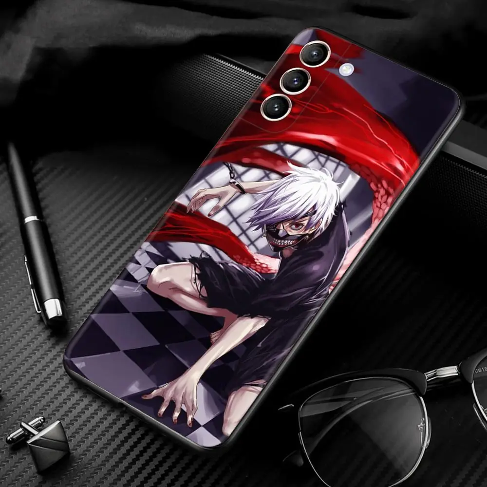Smartphone Case For Samsung Galaxy S20 FE S21 Ultra S9 S10 Plus Lite S10e Back Cover Funda Bag Anime Manga tokyo ghouls