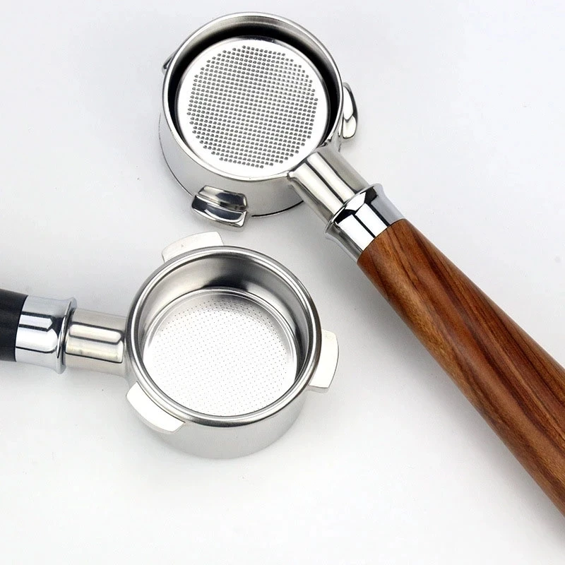 Enhanced 51mm Bottomless Portafilter - Premium Espresso Machine Accessory