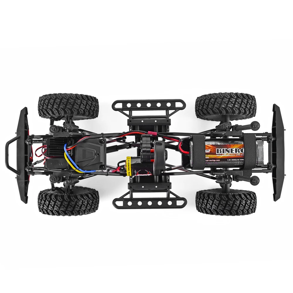 RGT ру гусеничный внедорожник масштаб 1:10 4wd Rc Rock Cruiser EX86100 313 мм Колесная база Crawler
