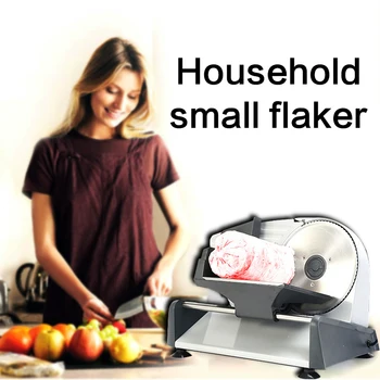 

Household fruit and vegetable slicer Small automatic toast bread fat beef and mutton slicer Multifunctional cooked meat slicer