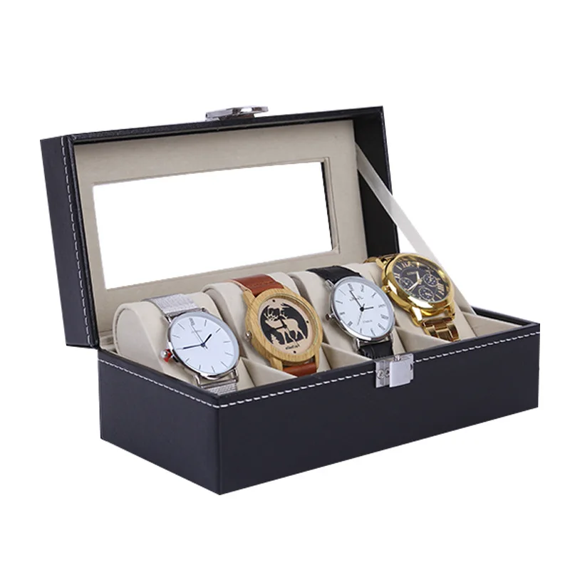 

6-Bit Watch Box Leather Box for Watch Gift Box Mechanical Watch Box Storage Box