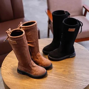 

Fashion Boots Toddler Infant Kids Baby Boys Girls Fashion Flock Long Outdoor Shoes Boots Children's Shoes Drop Shipping