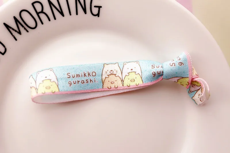 Креативный мультфильм Sumikko urashi San-X угловой био модный головной убор детский головной убор эластичная резинка для волос резинки для волос аксессуары для девочек