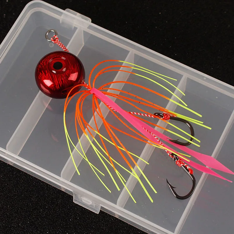 5 шт. в упаковке 60 г 150 Tai Rubbers Kabura Slider Jig Madai Sinker Lead Jigging морская приманка Red Snapper