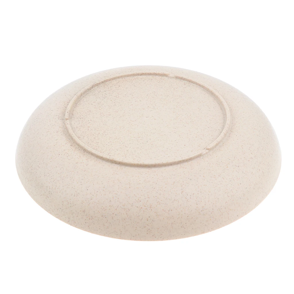 Round Tray Dinner Plate Dishes Food Snacks Sushi Steak Food Dessert Lunch Container Outdoors Camping Plate