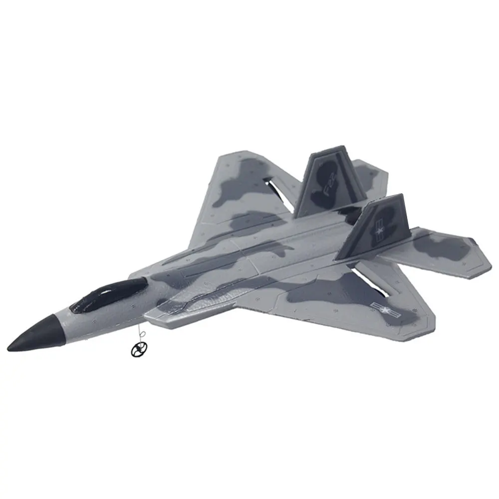 RC F22 Wingspan EPO длинный диапазон Wingspan EPO UAV серый планерный самолет 660 мм детский Декор самолет обучающая модель рождественские подарки