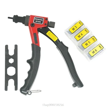 

Manual Pulling Riveter Blind Cordless Riveting Machine Pliers Kit Heavy Hand Pull Nut Tool M3 M4 M5 M6 Aug18 20 Dropship