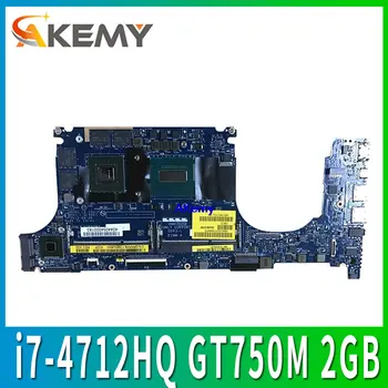 

CN-0R99XN 0R99XN motherboard For DELL XPS 15 9530 Laptop Motherboard Tested 100% work LA-9941P i7-4712HQ CPU GT750M 2GB