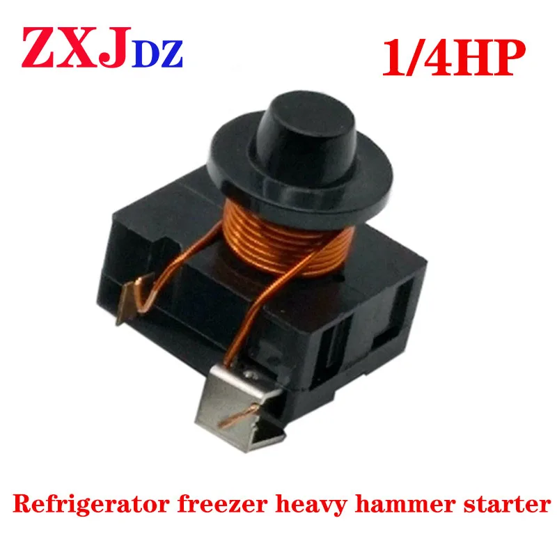 1/4Hp Hammer Starter Frigorifero Congelatore Starter Compressor Starter Protector Senza Condensatore