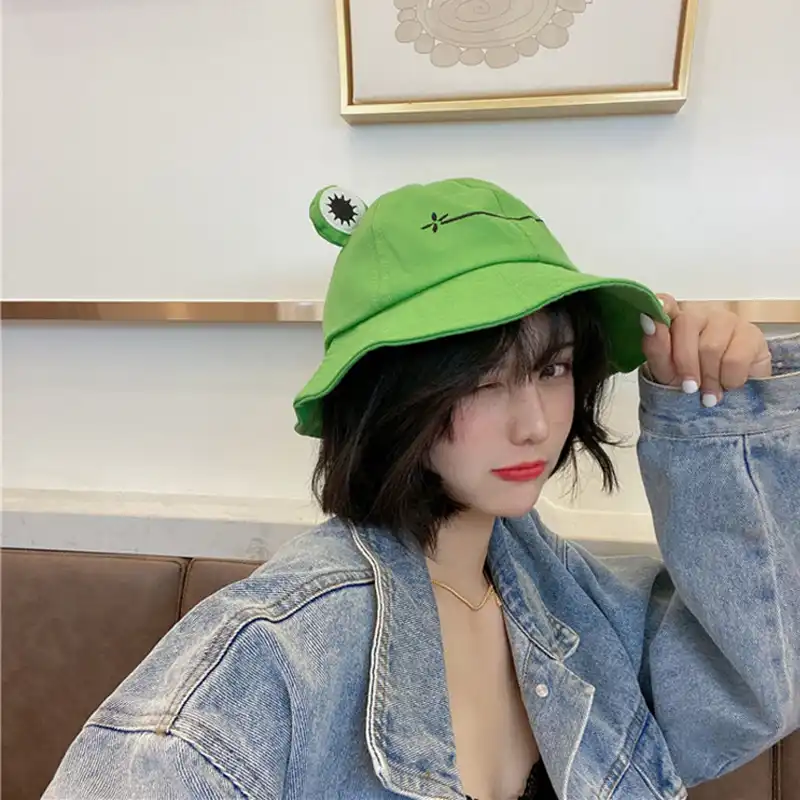 Frog bucket hat adult Clearance