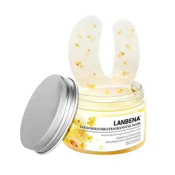 

Eye Patches Gold Osmanthus Eye Mask Carbonated Bubble Clay Face Mask Care Remove Dark Circles Eye Bags Whiten
