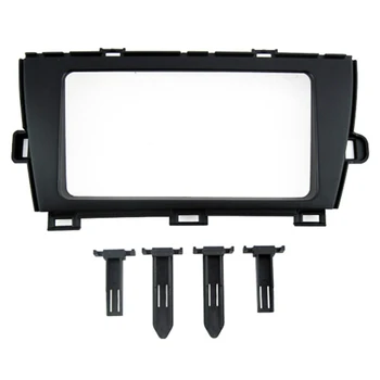 

202*102MM 2DIN Car dash Radio Fascia for Toyota Prius 2010 Autostereo CD Trim Panel Plate Frame In Dash Mount Kit