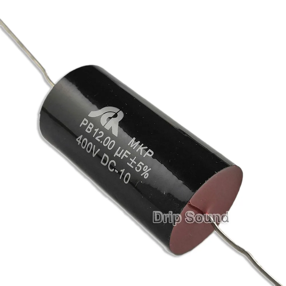 2pcs 3.3uF-22uF 400V Tweeter Speaker Frequency Divider Crossover Polypropylene Non-Polarity Capacitor
