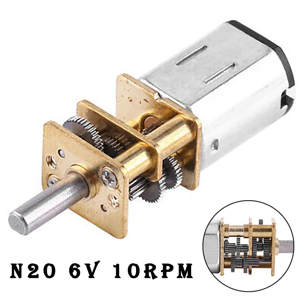 Редукторный электродвигатель постоянного тока 6 в Электрический высокий