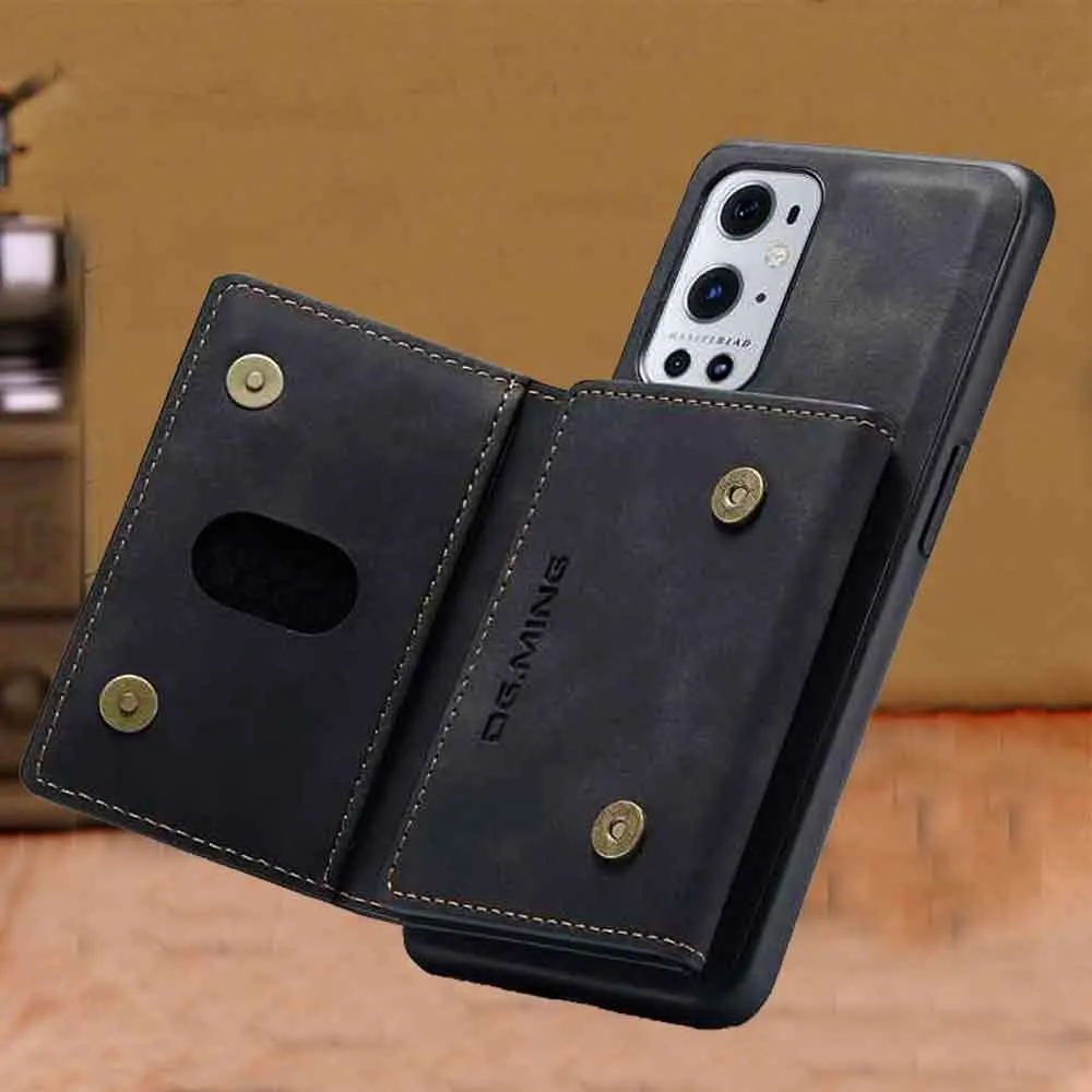 

Магнитный чехол для Oneplus 9 Pro 9R, чехол для телефона Oneplus 9R 9Pro, высококачественный чехол, съемный карман для бумажника (M2)