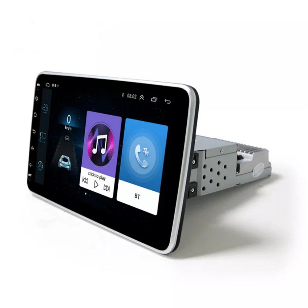 Автомагнитола на Android 10 мультимедийный видеоплеер с экраном дюймов Mirrorlink 1Din Wi-Fi