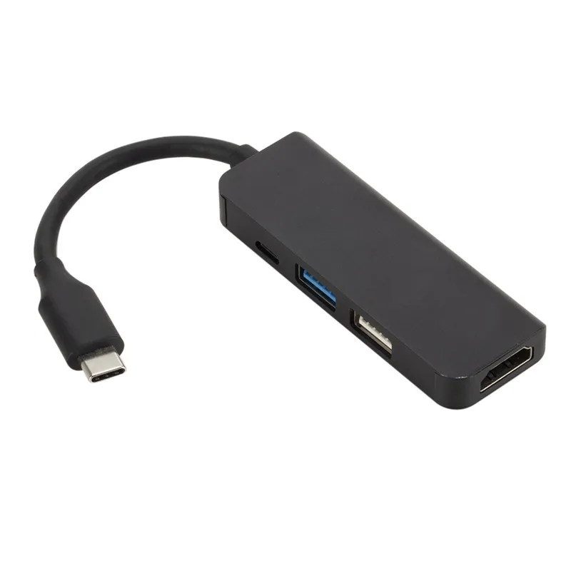 Asunflower USB C концентратор тип C до 4K HDMI адаптер usb-хаб HDMI с Micro-USB зарядка USB 3,0 2,0 порт для MacBook Pro 13