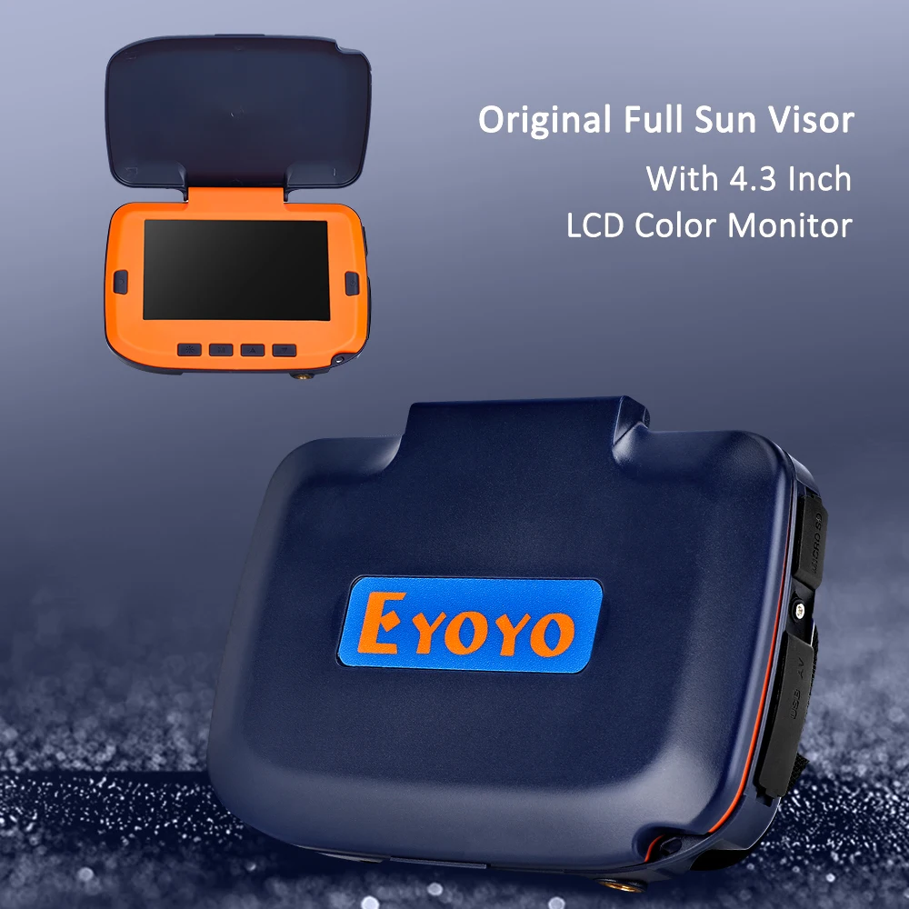 Eyoyo 7HCS 20 м 1000TVL рыболокатор подводная ледовая рыболовная камера 4 3 &quotЖК монитор 8