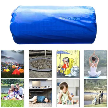 

Camping Mat Mattress Waterproof Aluminum Folding EVA Sleeping Outdoor Picnic Beach Mat 368*368cm For Tents Picnic Camping