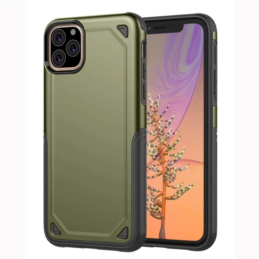 HAWEEL для iPhone XI(/Galaxy Note 10 защитный чехол ударопрочный чехол(розовое золото
