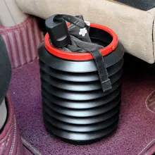 Автомобильная Складная бочка для мусора для Honda Brio ясность HR-V VEZEL Passport Pilot CR-Z NSX Ridgeline