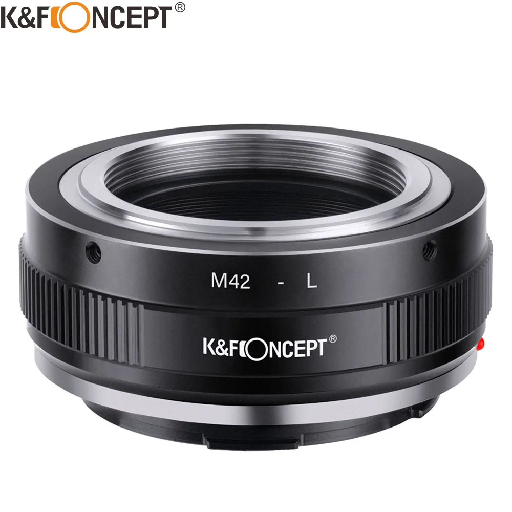 K&F CONCEPT M42 L M42 Screw Mount Lens to L Mount Adapter Ring for M42