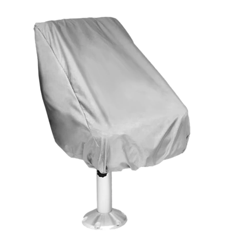 56x61x64cm Boat Seat Cover Dust Waterproof Seat Cover Elastic Closure Outdoor Yacht Ship Lift