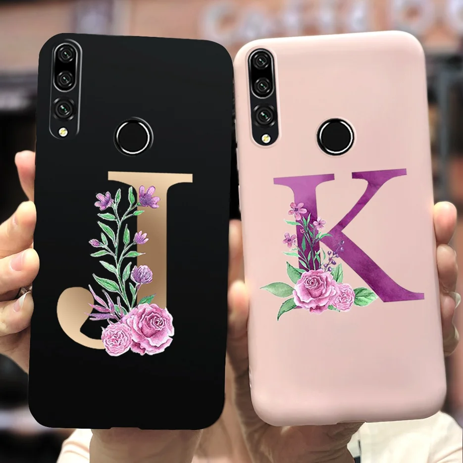 Чехол с надписью для Huawei Y9 Prime 2019 чехол 6 59 дюйма мягкие силиконовые чехлы Y 9