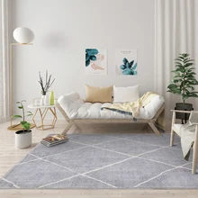 Серая серия, толстые ковры для гостиной, скандинавские, для дома, спальни, ковры для детской комнаты, большие коврики с геометрическими узорами, диван, коврик для журнального столика