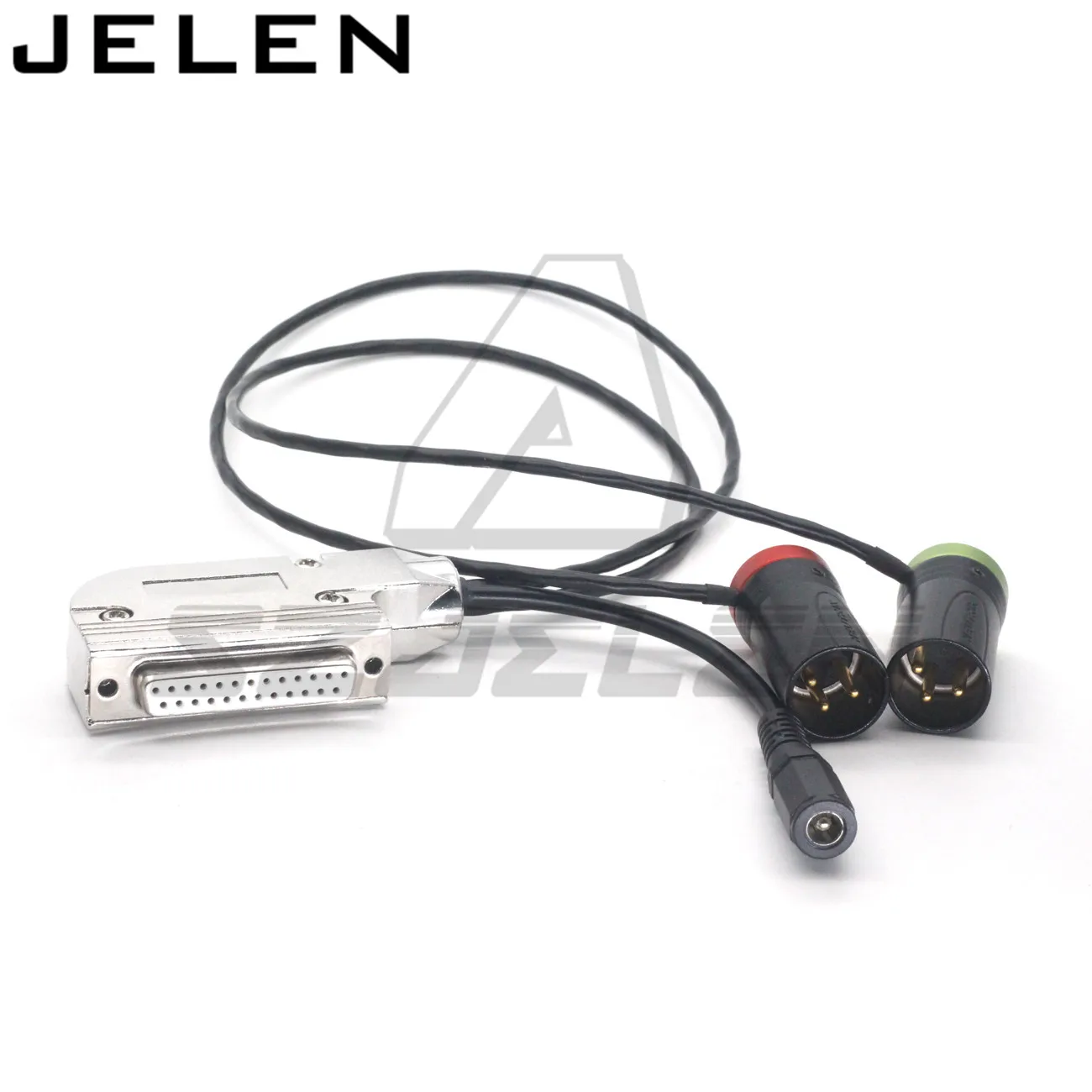 Lettosonics/Wisycom /Sennheiser /Sony /Audio Ltd Ricevitore Db25 Interfaccia Femmina Uscita Audio Linea Di Alimentazione