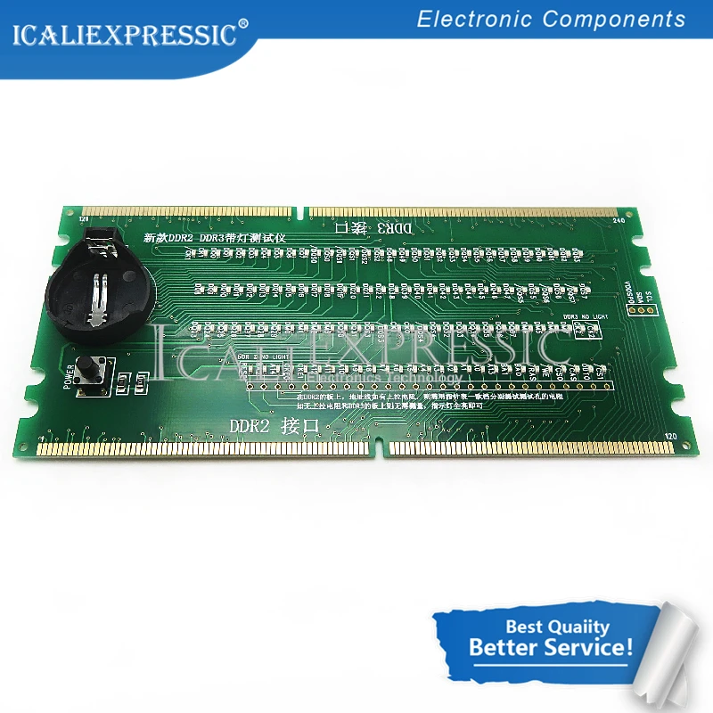 1 шт. DDR2 DDR3 с подсветкой светильник стер тестер комбинированный настольный в
