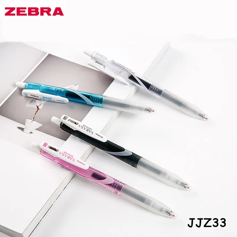 

Zebra JJZ33 SARASA Speedy Black Carbon Gel Pen 0.4mm/0.5 Mm Japan Fast Dry Ink for Student Writing Exam Supplies Office School