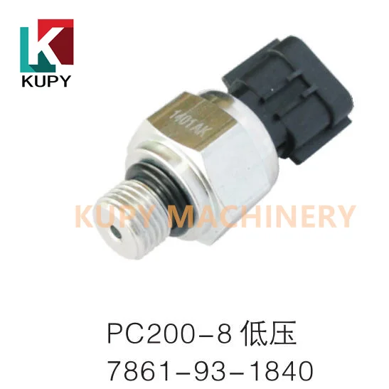 

Low Pressure Sensor Switch For Komatsu Excavator PC200-8 PC220-8 PC300-6 PC350-6 PC360-6 6D108 7861-93-1840 42CP2-8 93-1840