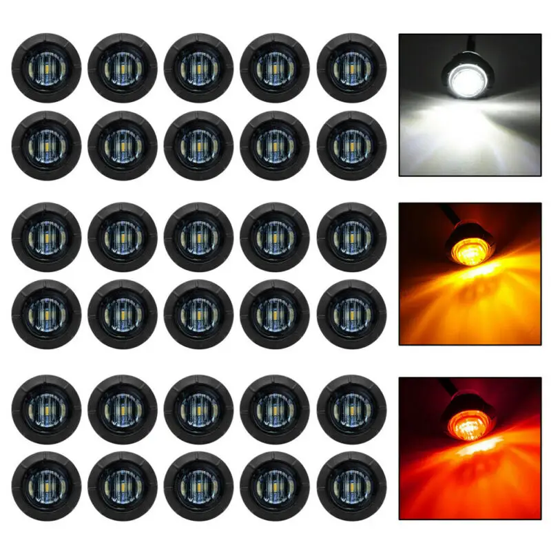 Универсальный светодиодный светильник 30 шт. боковая 3/4 \ &quotЗамена прицеп