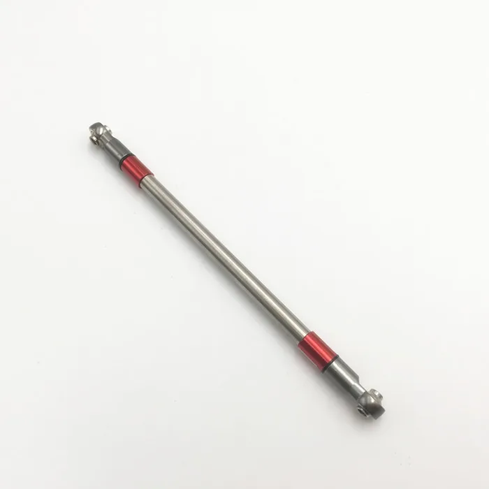 1 шт. тяга из титанового сплава l115мм 120 мм 125 130 Pullrod металлическая тяги для SCX10 D90 RC