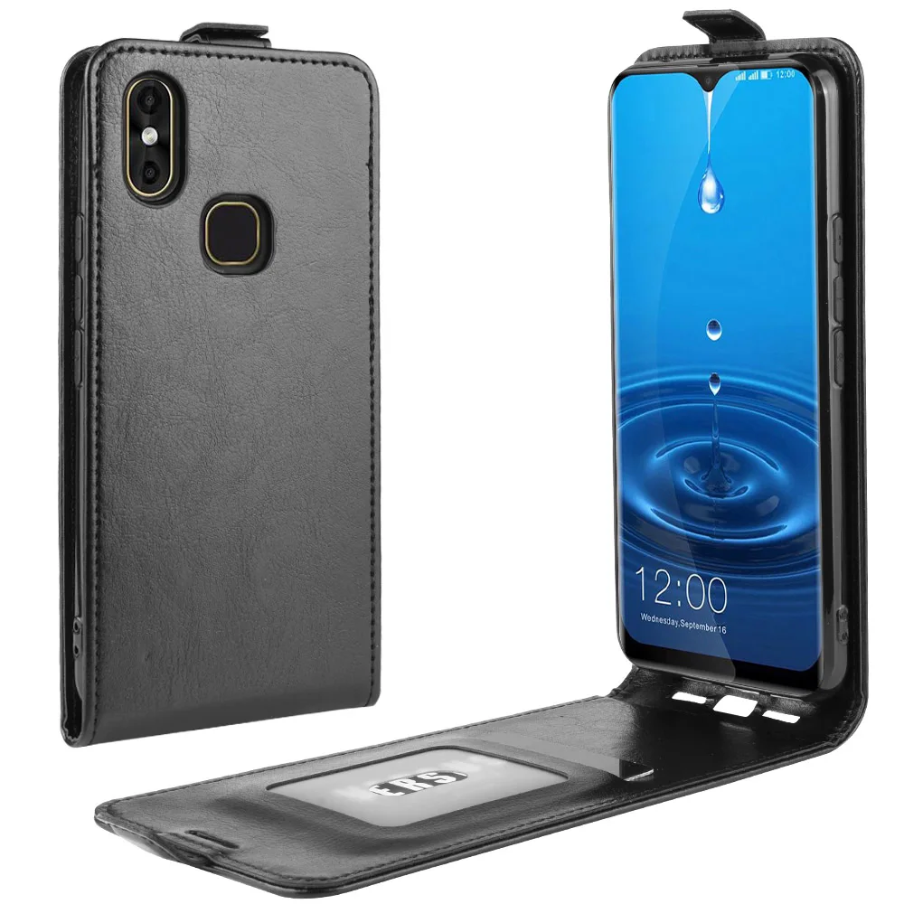 Чехол книжка для Leagoo M13 чехол бумажник из искусственной кожи с вертикальной