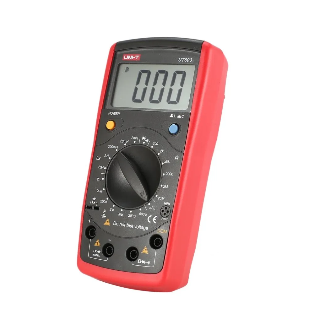 UNI T UT603 Современные измерители емкости сопротивления индуктивности тесты ers LCR