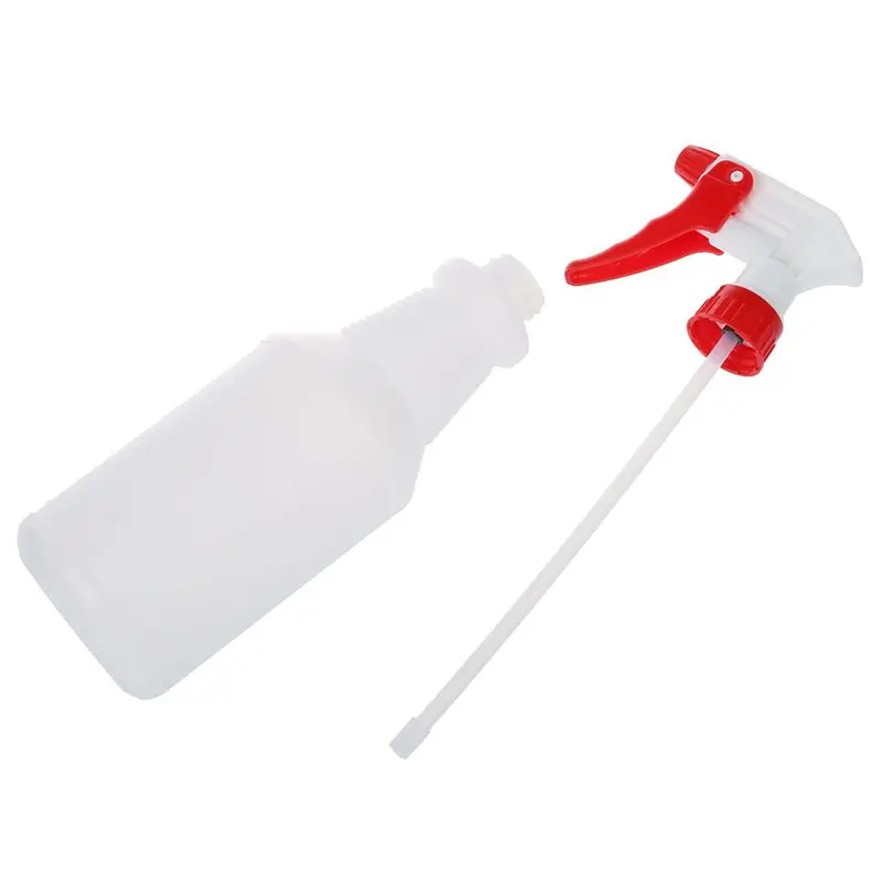 500ml red white plastic plastic vehicle cleaning water spray bottle