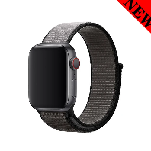 47 Спортивная петля ремешок для apple watch группа 4 3) 44 мм, 42 мм, 38 мм, 40 мм iwatch ремень 5/4/3/2/1 браслет двухслойный нейлоновый переплет ремешок для часов - Цвет ремешка: 47